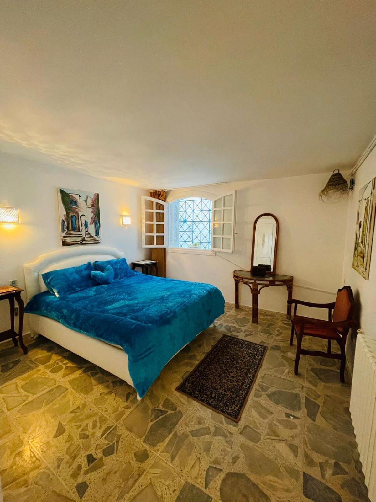 Ferienwohnung La Maison Bleue Dar Salah Bey Exterior foto